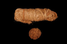 Paquet de fibres et aubier d'ortie