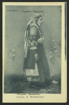 Salonique, costume paysanne