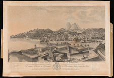 IIe Vue du Fort Royal de la Martinique