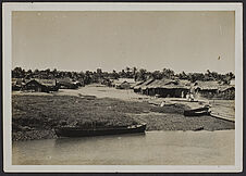 Village de l'Ouest sur la Betsiboka, Madagascar