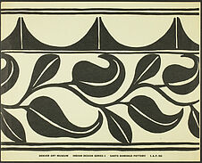 Denver Art Museum. Indian design Series 6. Santo Domingo pottery. I. A. F. 915
