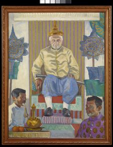 Portrait de Oun Kham, Roi du Laos