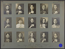 Chine (région sud) : femmes photographiées à Singapour