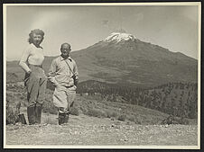 Sans titre [Edith Recourat-Chorot et Henri Lehmann, la montagne Iztaccíhuatl à…