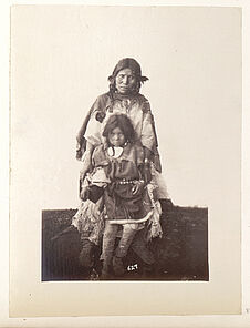 Young girls and Women of the pueblo of Taos