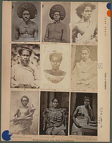 Eingeborene von den Viti-Inseln