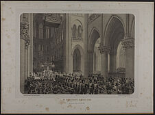Te Deum chanté à Notre-Dame pour la prise d'Alger, (11 Juillet 1830)