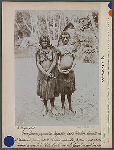 Deux femmes papoues de Bogadjim