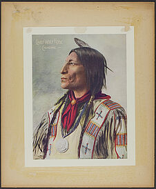 Chief Wolf Robe. Cheyenne