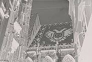 Le toit de la cathédrale de St Stephann