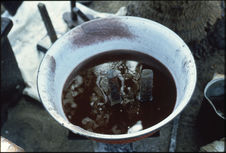Cire fondue chaude