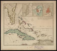 Nova Tabula Exhibens Insulas Cubam et Hispaniolam