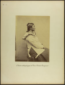 Collection anthropologique du Prince Roland Bonaparte [portrait de Tessah-vih]