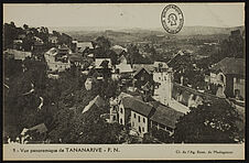 Vue panoramique de Tananarive