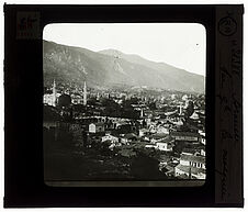 Brousse. Vue générale, la mosquée