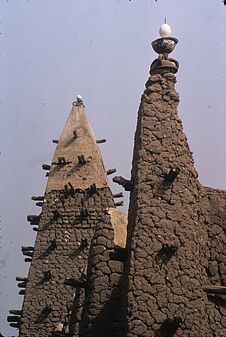 Côte d'Ivoire, Kong, Pays Toussian, mosquée