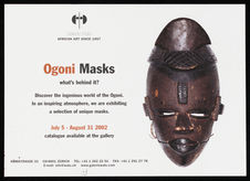 Ogoni Masks, what's behind it ?