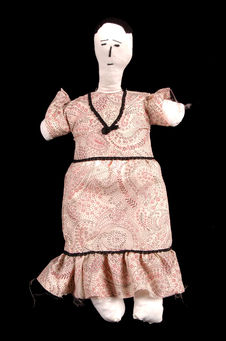 Poupée, costume de jeune femme copte