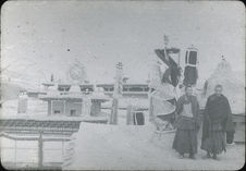 Toit du temple du monastère de Louho