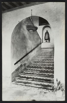 Escalinata del exconvento de Santa Monica, Puebla