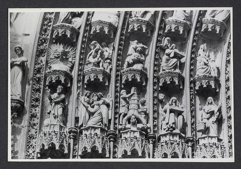 Sans titre [sculptures, cathédrale de Strasbourg]