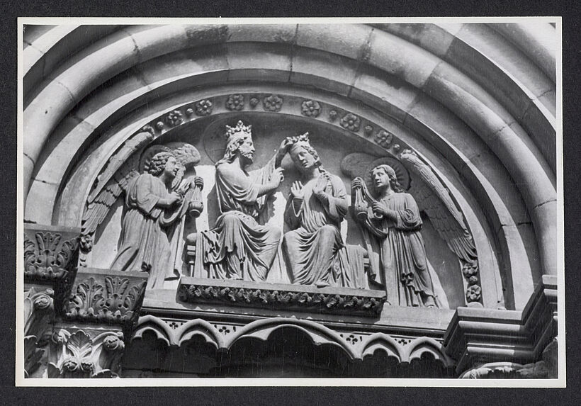 Sans titre [couronnement de la Vierge, cathédrale de Strasbourg]