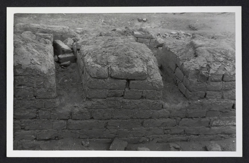 Pérou, Pachacamac, murs d'adobes