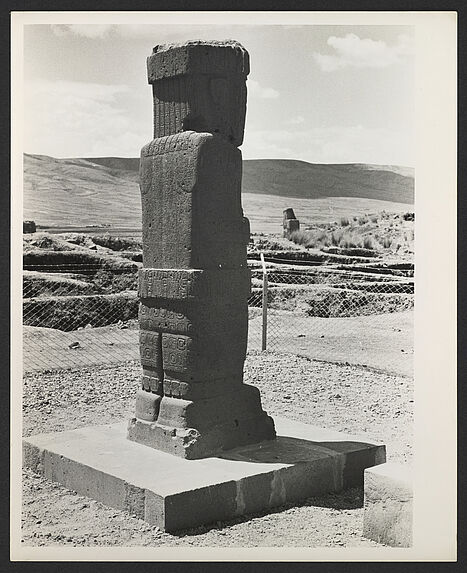 Sans titre [monolithe Ponce, Tiwanaku]