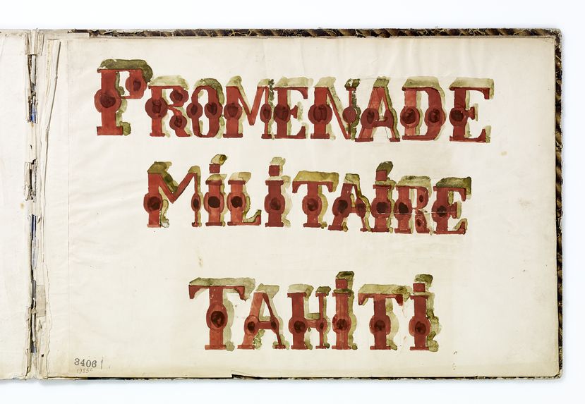 Promenade militaire Tahiti