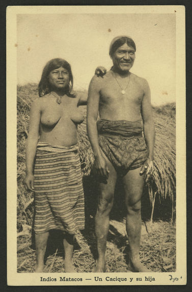 Indios Matacos, un Cacique y su hija