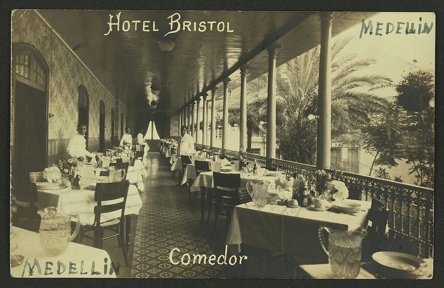Hotel Bristol, Comedor