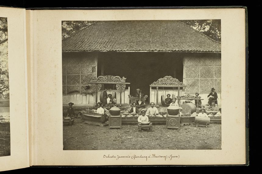 Album de photographies concernant Java