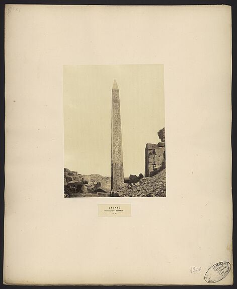Karnak, obélisque de Toutmès I