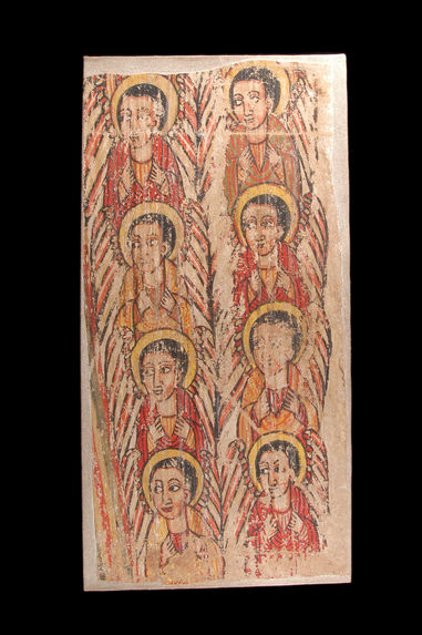 Peinture de l'église Abba Antonios - Anges