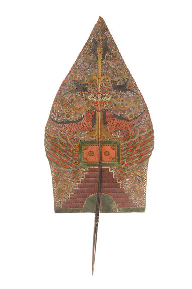 Figure de wayang kulit : Gunungan ou Kayon