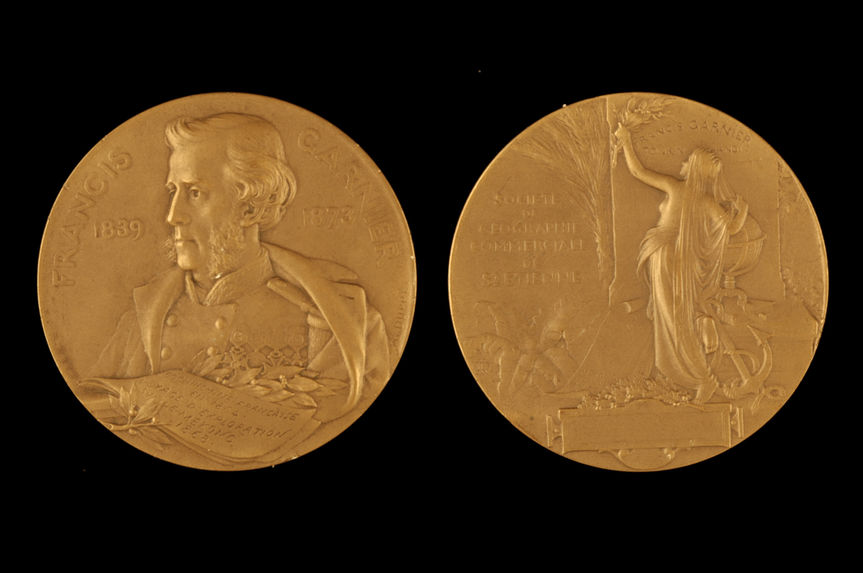 Médaille - Société de géographie commerciale de Saint-Etienne
