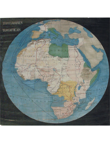 Carte Transsaharien - Transafricain