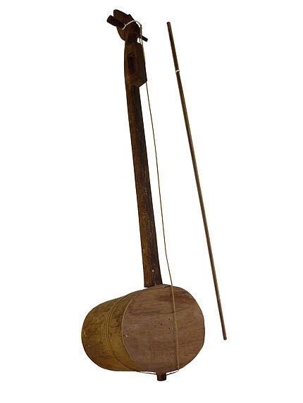 Instrument de musique à une corde et son archet