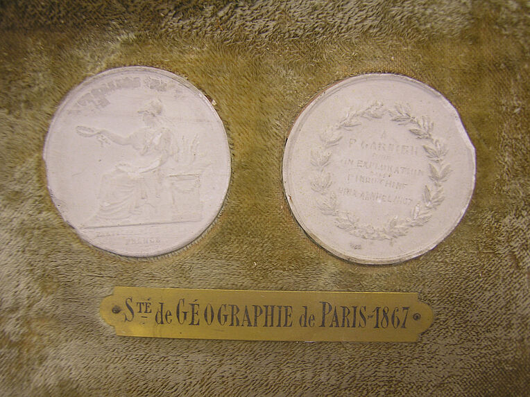 Médaille - Société de géographie de Paris 1867 (avers)