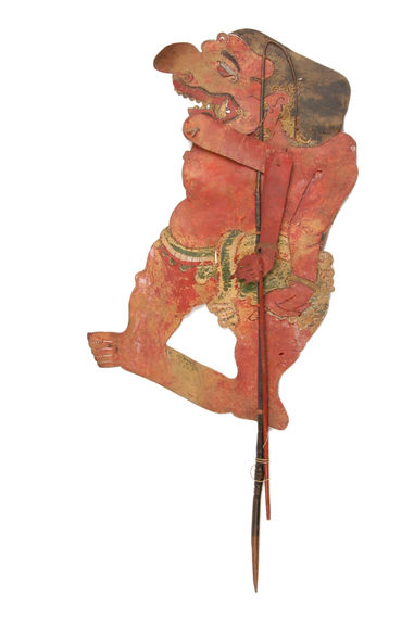 Figure de wayang kulit : Busung Merenang Rayat raja Alenka