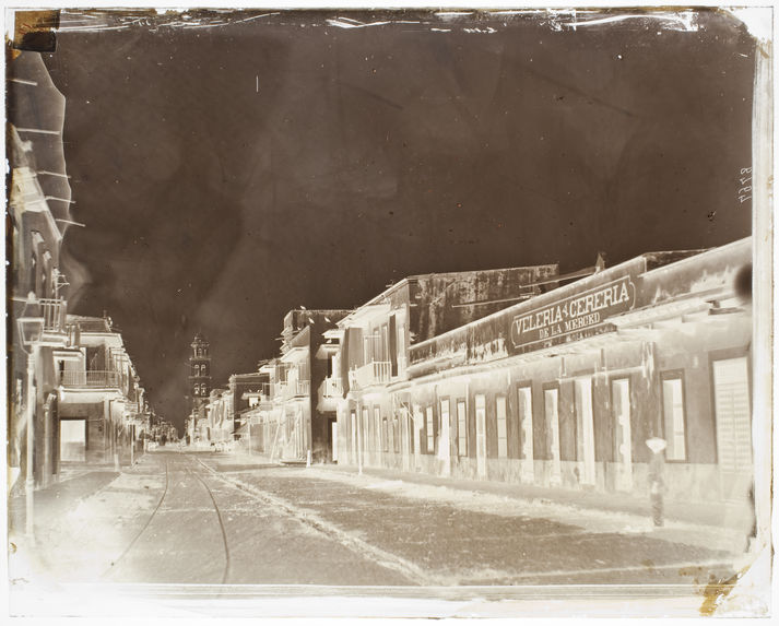 Une rue à la Vera-Cruz.