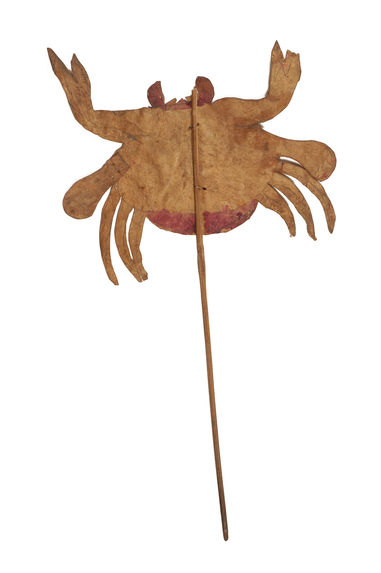 Figure d'ombres : crabe