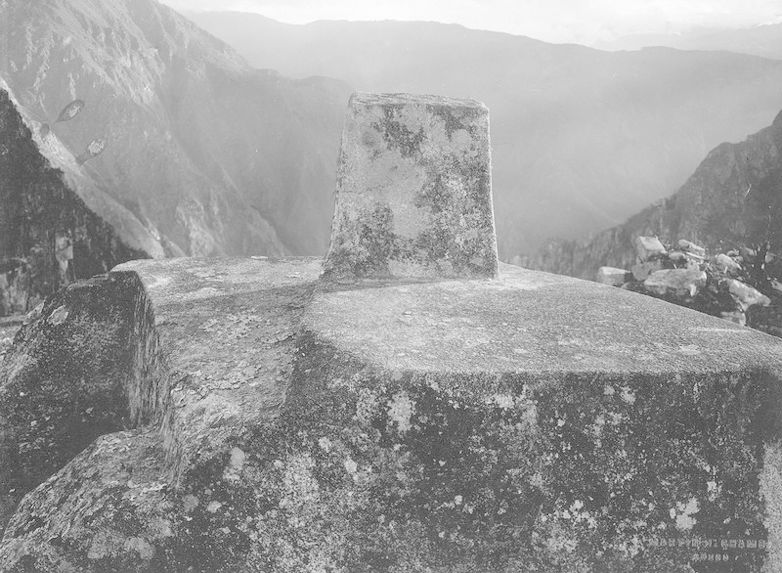 Machu-Picchu. &quot; Intihuatana &quot