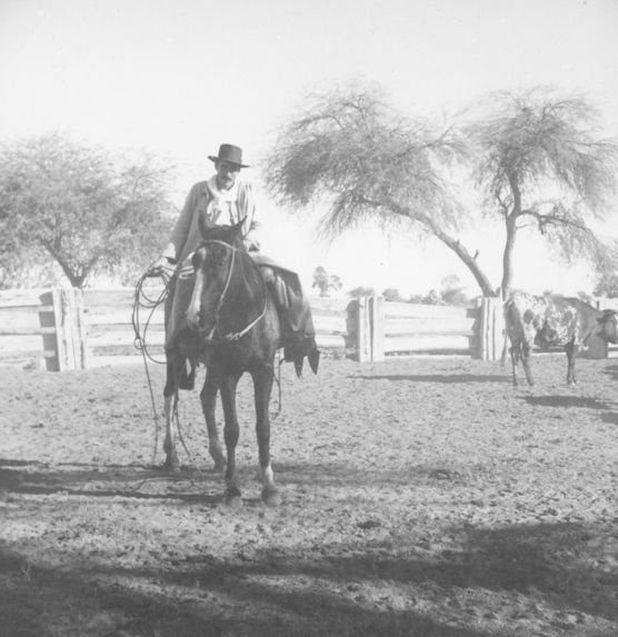 Campo Gallo - Cavalier armé du lasso