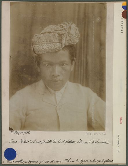 Jeune malais de bonne famille du haut plateau