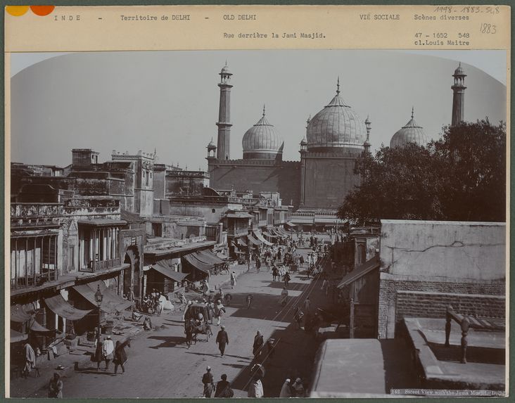 Rue derrière la Jami Masjid