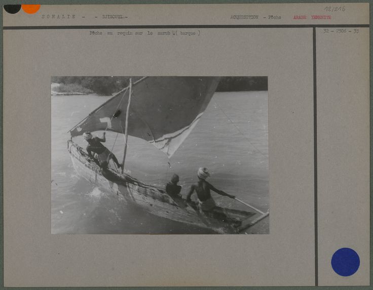 Pêche au requin sur le zarub (barque).