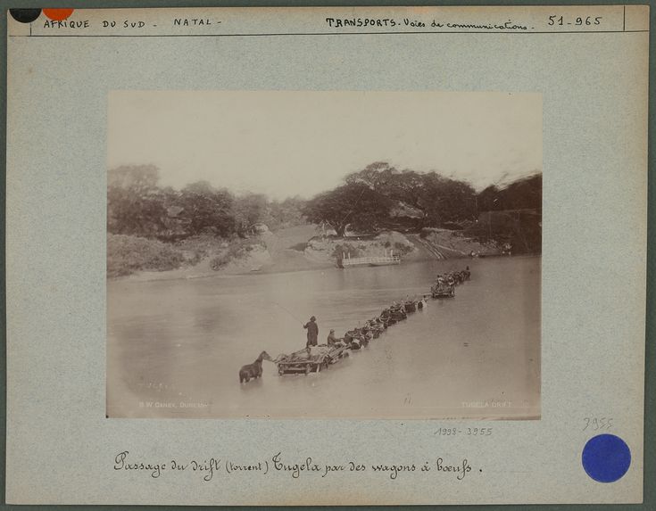 Passage du torrent Tugela