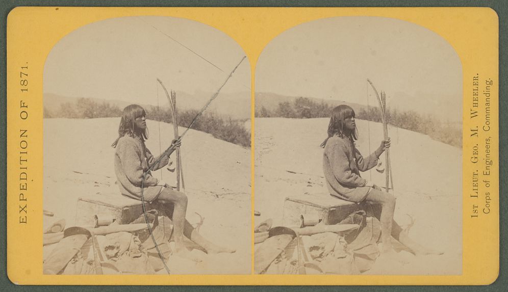 Maiman, a Mohave Indian, guide and interpreter