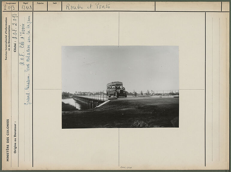 Pont ouladine sur la lagune